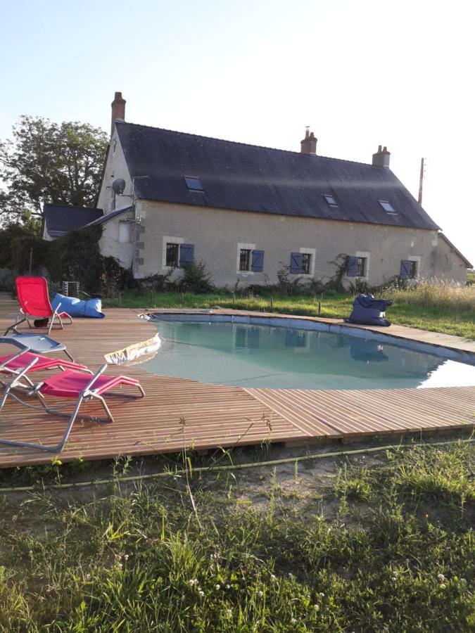 Gite Familial La Tabarderie Courcelles-de-Touraine Exterior foto