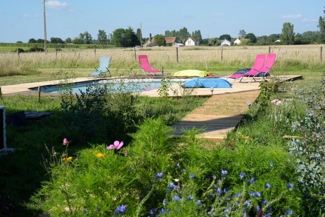 Gite Familial La Tabarderie Courcelles-de-Touraine Exterior foto