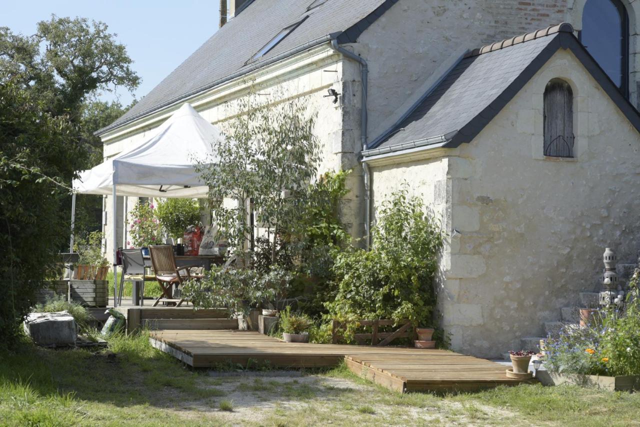 Gite Familial La Tabarderie Courcelles-de-Touraine Exterior foto